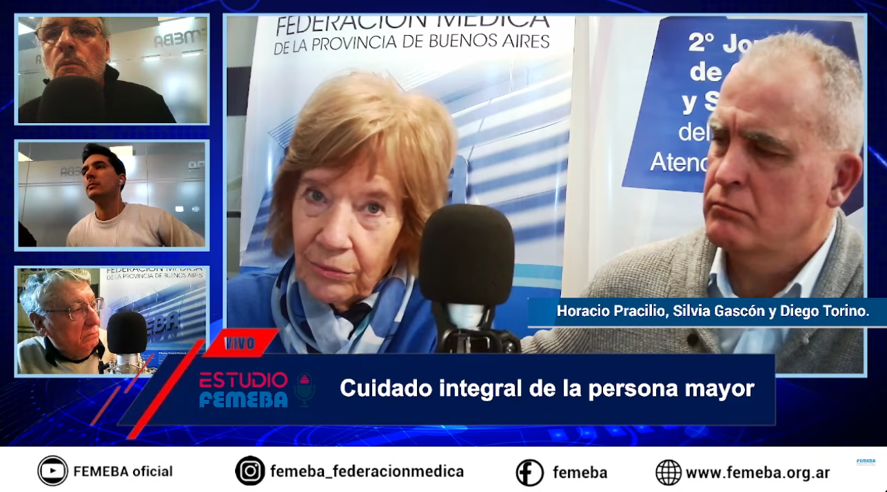 Imagen Streaming #20. Estudio FEMEBA. "Cuidado de la salud de los adultos mayores"
