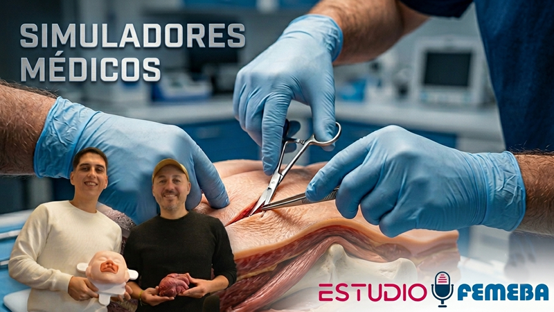 Mira el streaming #22 de Estudio FEMEBA: simuladores médicos.