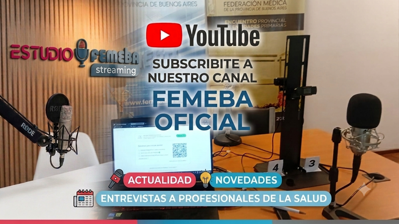 Subscribite a nuestro canal de youtube FEMEBA oficial.