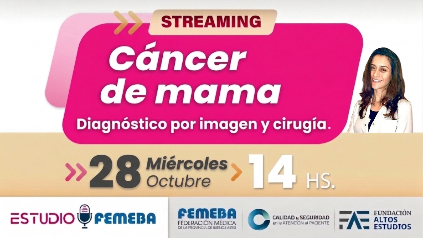Estudio FEMEBA 30#, "Cáncer de mama, diagnóstico por imagen y tratamiento".